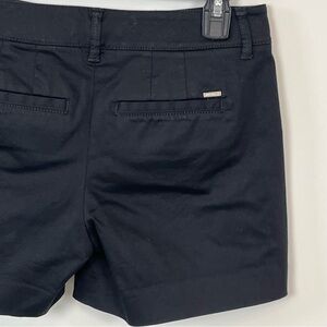White House Black Market Women's Classic Black Shorts  - Size 2